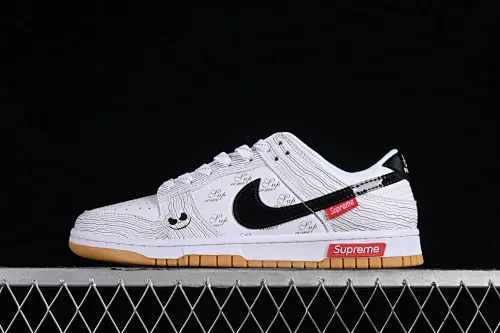 All categories Nk SB Dunk Series Nk SB Dunk Low High-end customized low-top sneakers Supreme x Nk Dunk Low joint-raw rubber grimace SB low-top casual sneakers XD6188-034